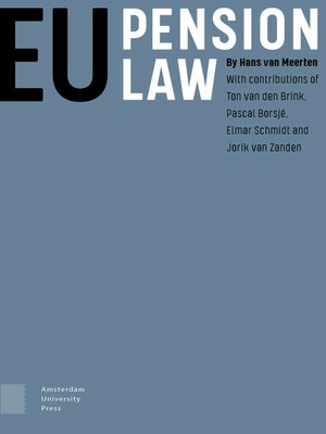 cover image of EU Pension Law
